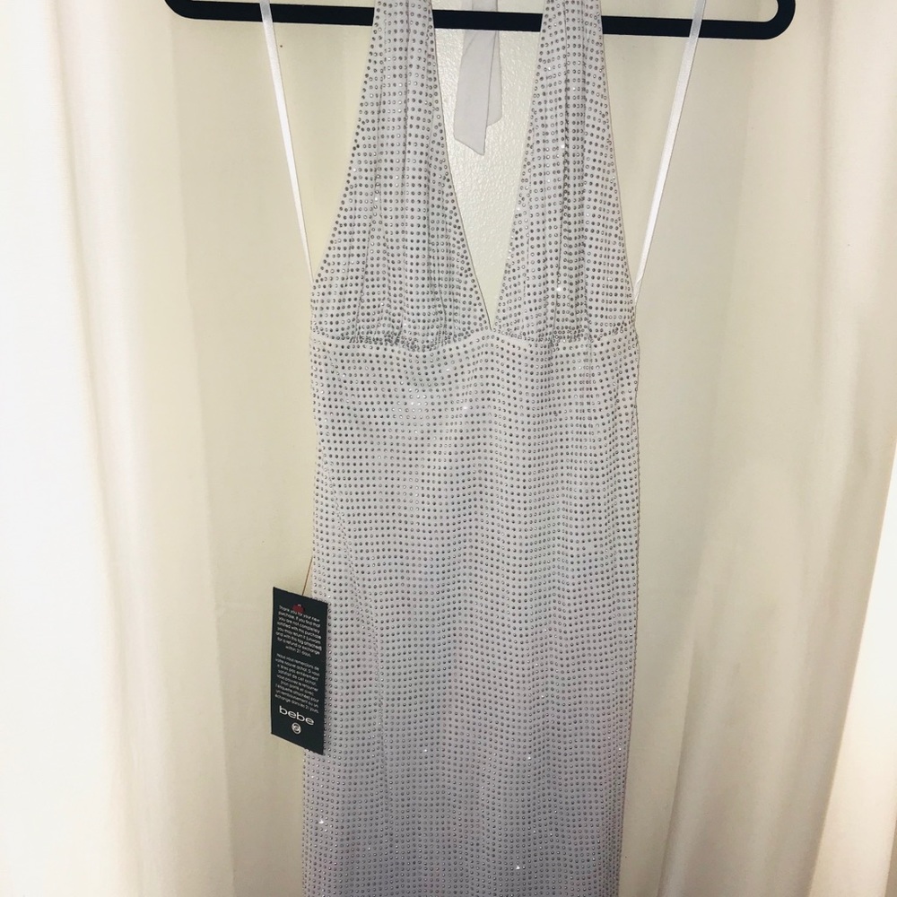 Bebe Halter Dress-Brand new/tags